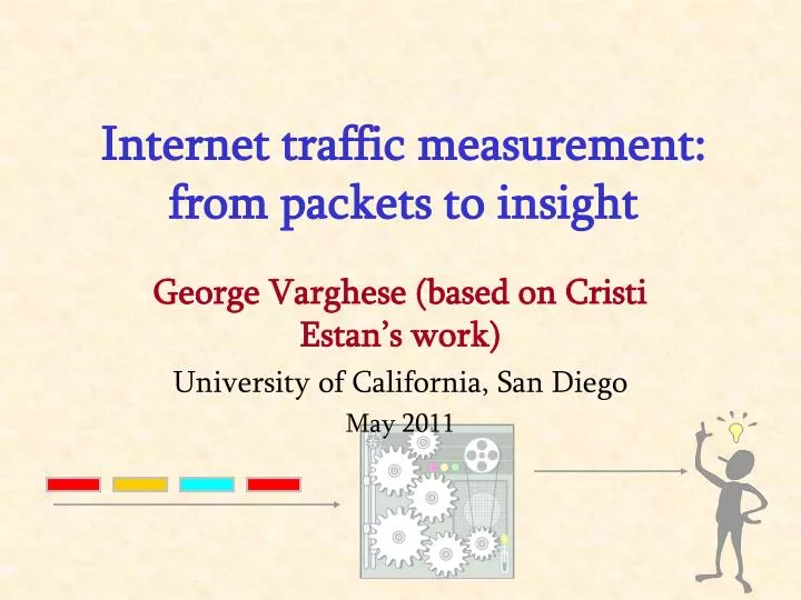 internet traffic measurement from packets to insight