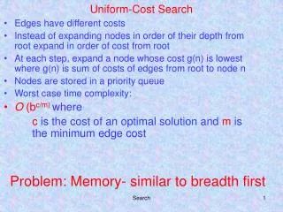 Uniform-Cost Search