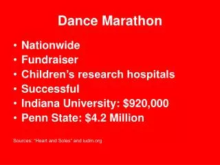 Dance Marathon