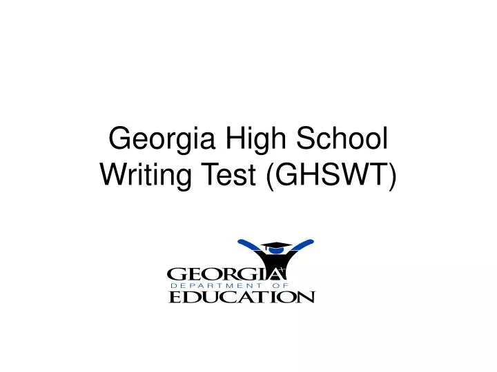 georgia high school writing test ghswt