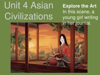 Unit 4 Asian Civilizations