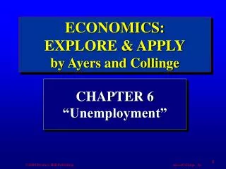 chapter 6 unemployment