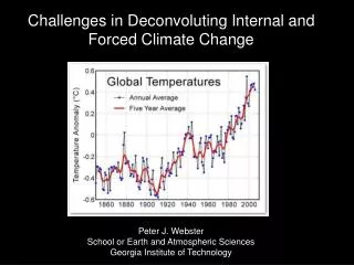 Challenges in Deconvoluting Internal and Forced Climate Change