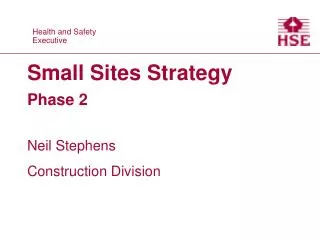 Small Sites Strategy Phase 2
