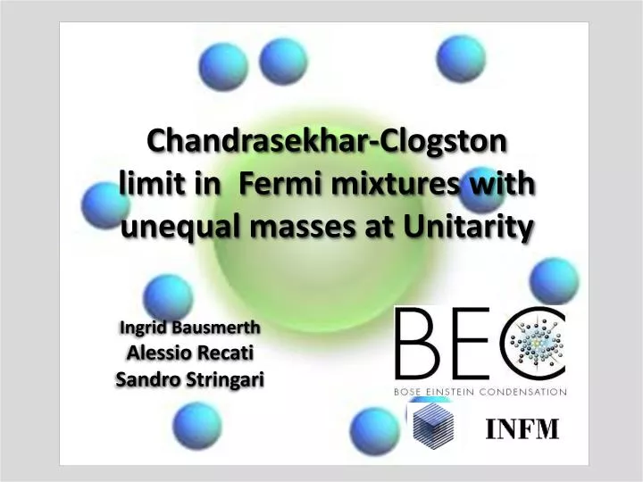 chandrasekhar clogston limit in fermi mixtures with unequal masses at unitarity