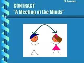 (D. Reynolds) SOURCES of CONTRACT LAW A Comparison of Two Books