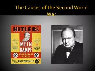 The Causes of the Second World War