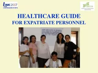 HEALTHCARE GUIDE FOR EXPATRIATE PERSONNEL