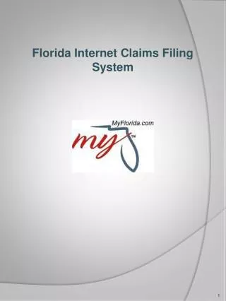 Florida Internet Claims Filing System