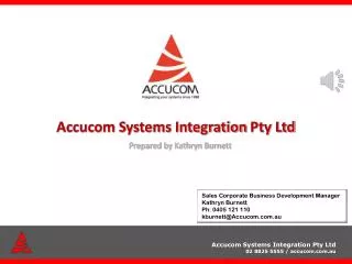 Accucom Systems Integration Pty Ltd