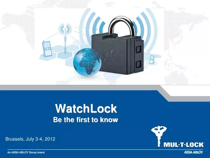 watchlock be the first to know