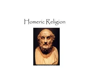 Homeric Religion