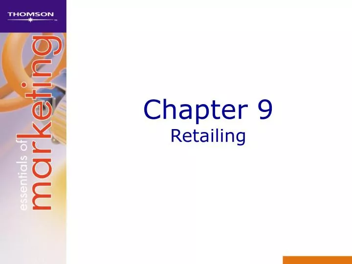 chapter 9 retailing