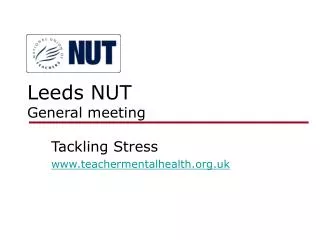Leeds NUT General meeting