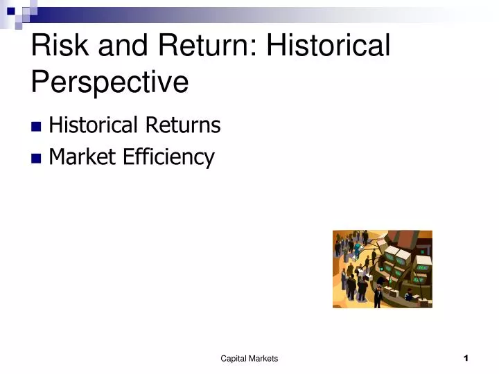 risk and return historical perspective