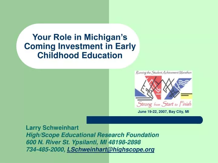 your role in michigan s coming investment in early childhood education