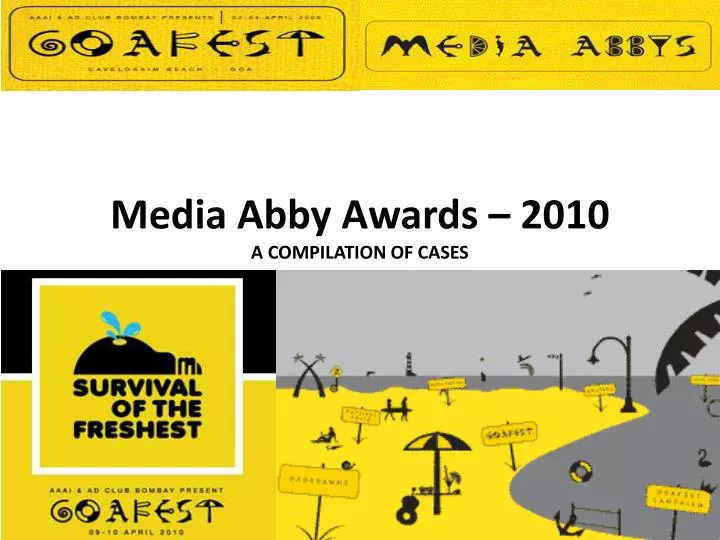 media abby awards 2010 a compilation of cases