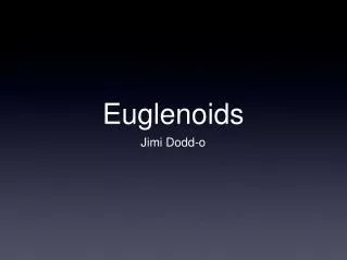 Euglenoids