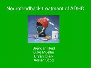 Neurofeedback treatment of ADHD