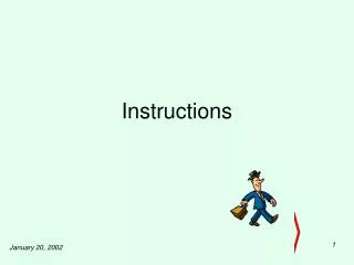 Instructions