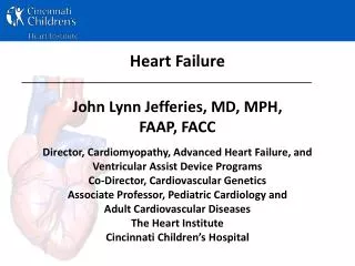 Heart Failure