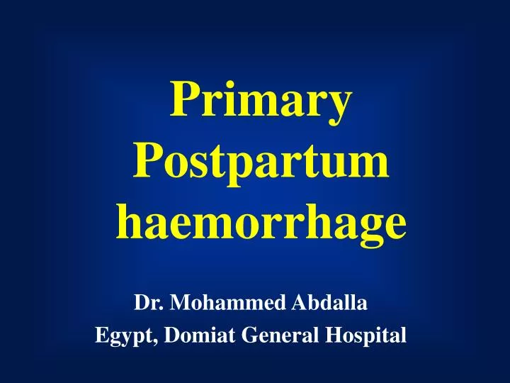 dr mohammed abdalla egypt domiat general hospital