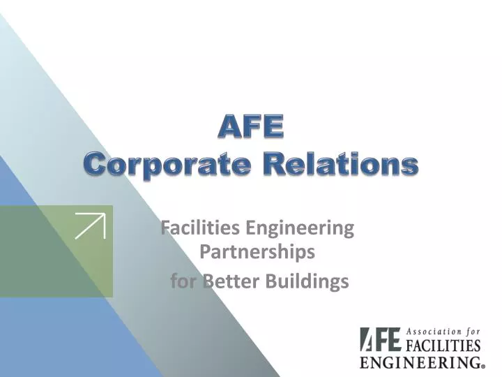 afe corporate relations