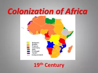 Colonization of Africa