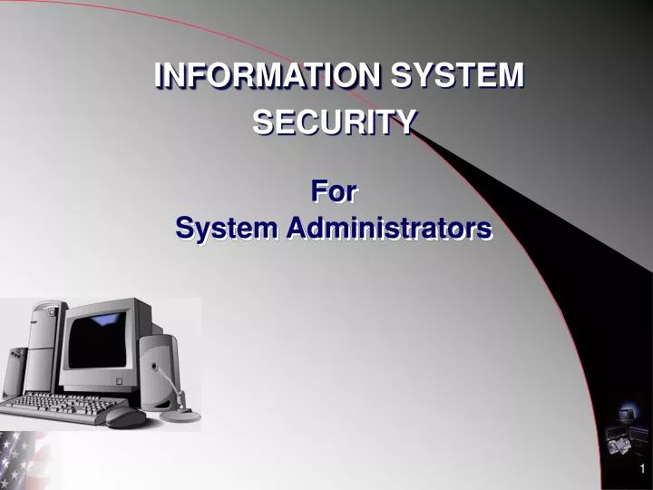 for system administrators