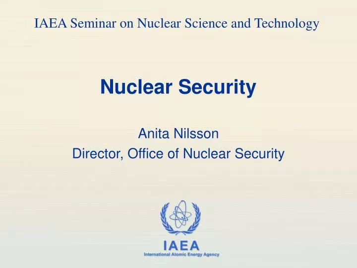 nuclear security