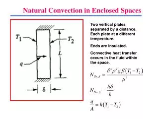 Natural Convection in Enclosed Spaces