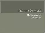 Shifts in Demand - slide 1