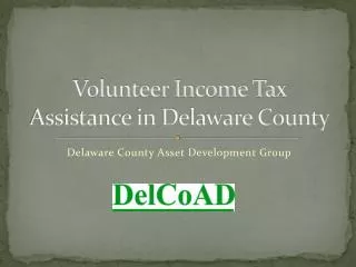 Volunteer Income Tax Assistance in Delaware County