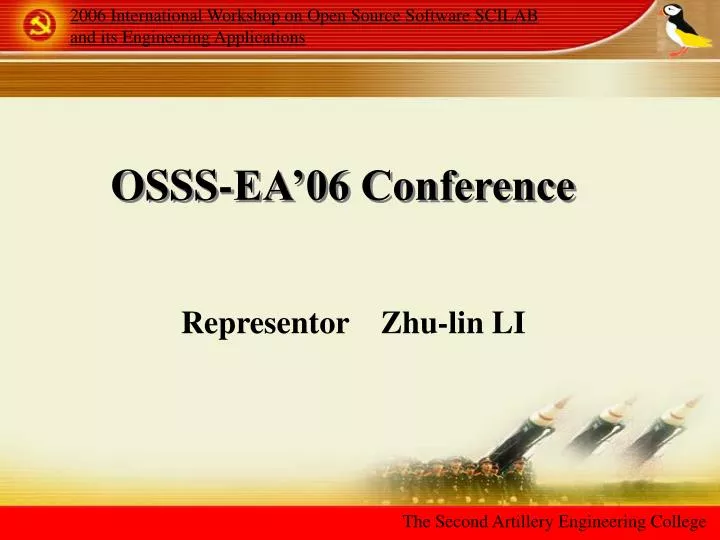 osss ea 06 conference