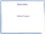 Innovation - slide 1