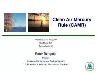 Clean Air Mercury Rule (CAMR)