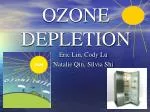 OZONE DEPLETION - slide 1