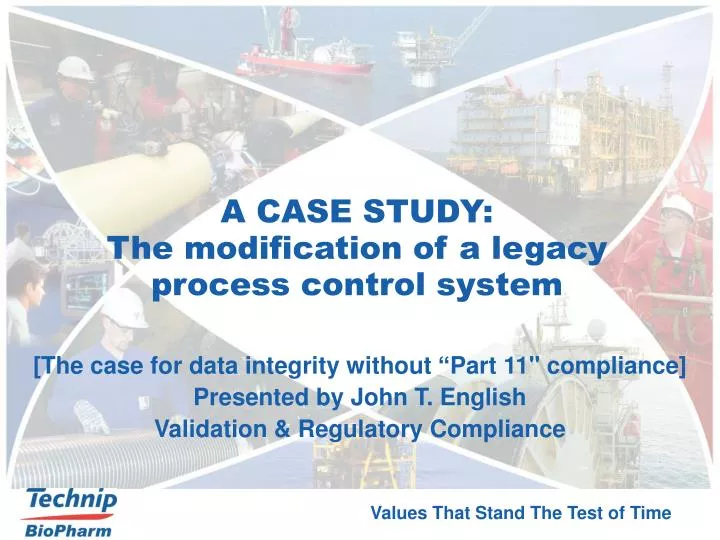 a case study the modification of a legacy process control system