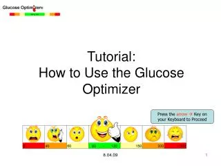 Tutorial: How to Use the Glucose Optimizer