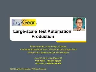 Test Automation is No Longer Optional. Automated Exploratory Tests or Structured Automated Tests