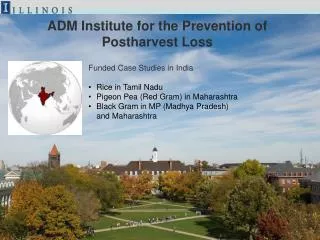 ADM Institute for the Prevention of Postharvest Loss