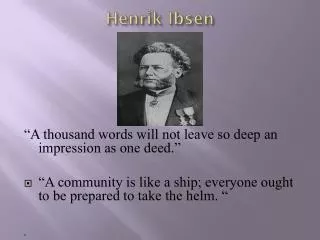 Henrik Ibsen