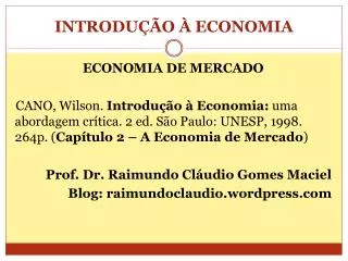 introdu o economia