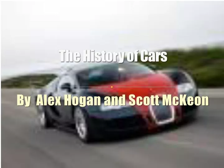 the history of cars