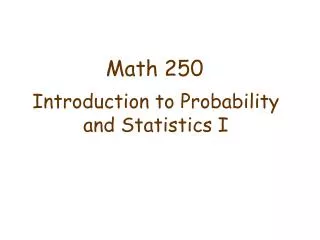 math 250