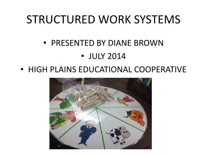structured work systems