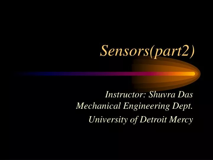 sensors part2