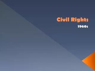 civil rights