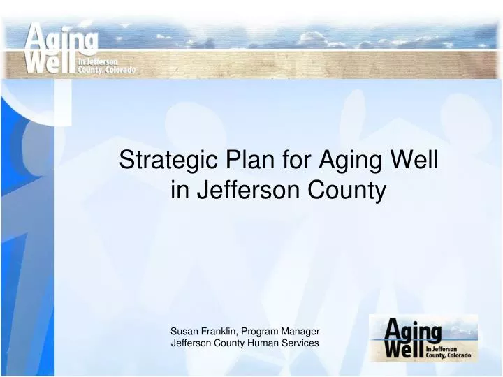 strategic plan for aging well in jefferson county