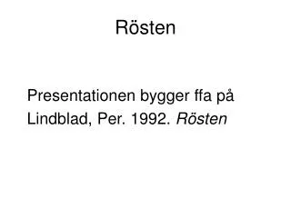 r sten